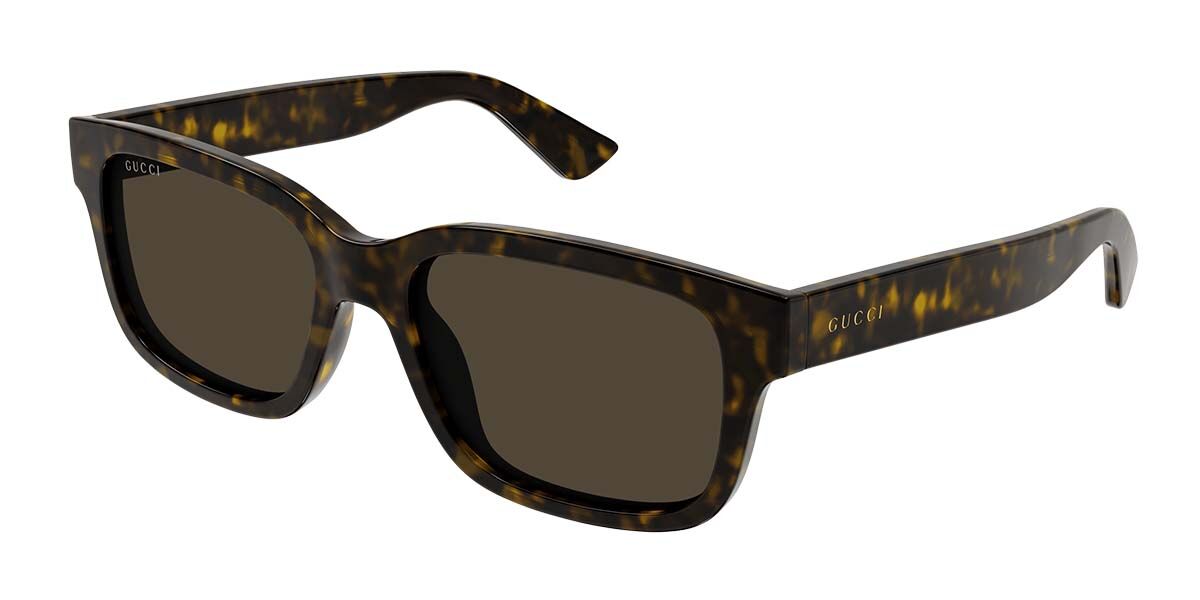 Image of Gucci GG1583S 002 56 Lunettes De Soleil Homme Tortoiseshell FR