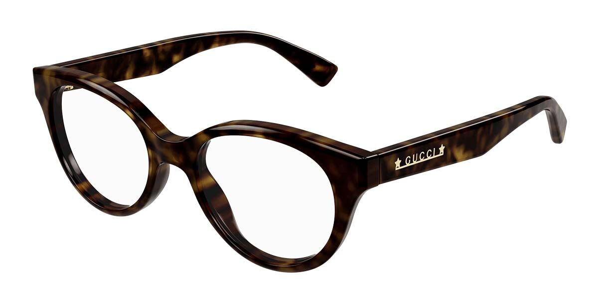 Image of Gucci GG1590O 002 Óculos de Grau Tortoiseshell Feminino BRLPT