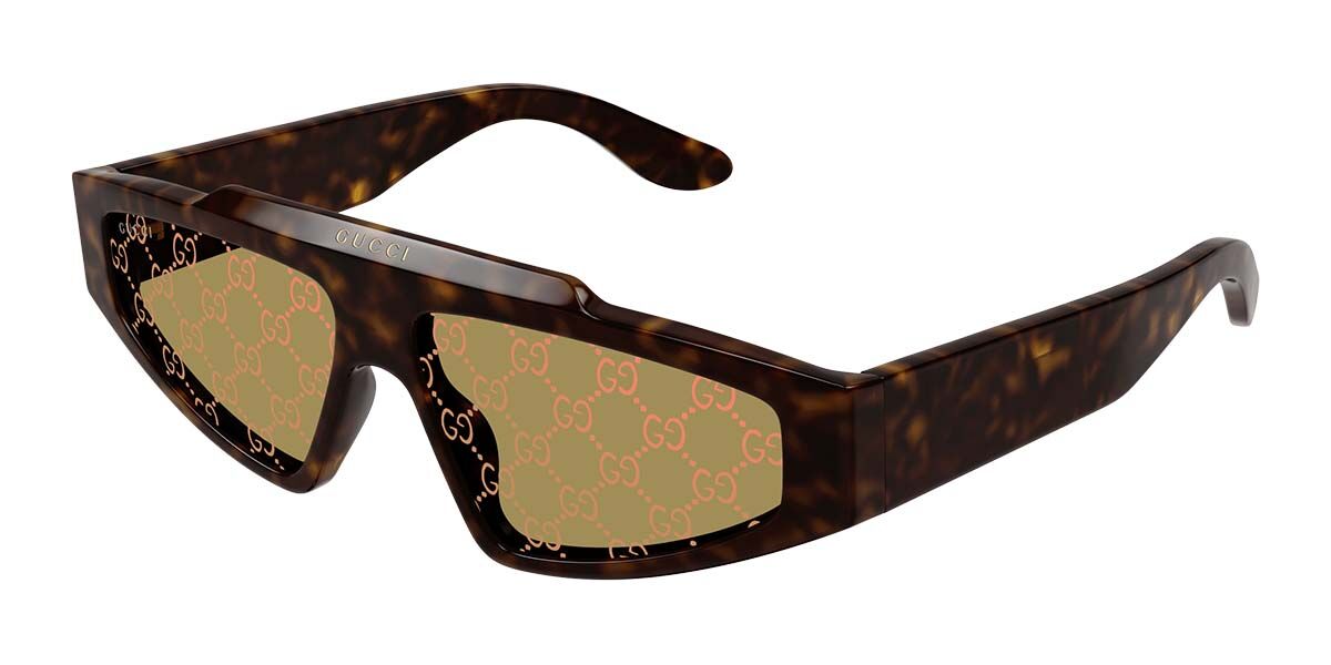 Image of Gucci GG1591S 002 58 Lunettes De Soleil Femme Tortoiseshell FR