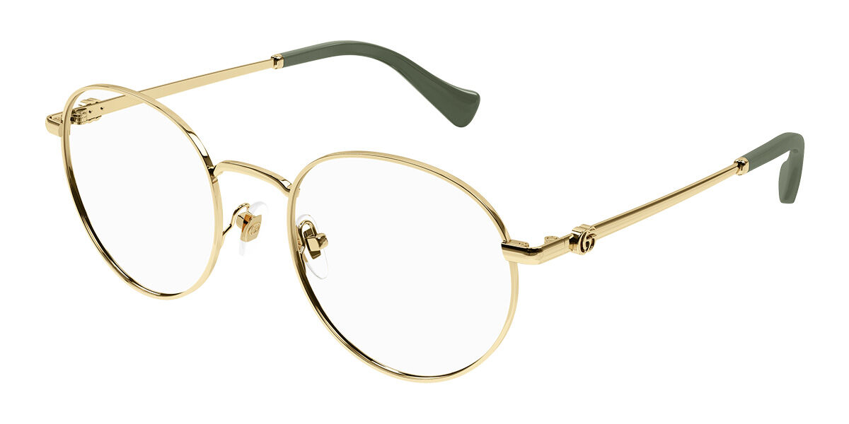 Image of Gucci GG1594O 002 Óculos de Grau Dourados Feminino PRT