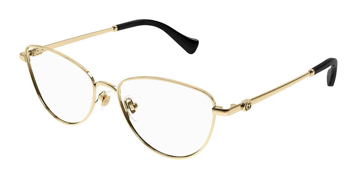 Image of Gucci GG1595O 001 Óculos de Grau Dourados Feminino BRLPT