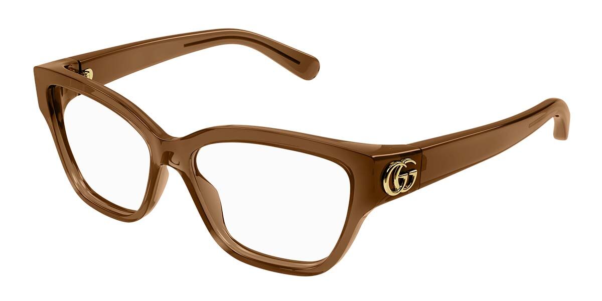 Image of Gucci GG1597O 003 Óculos de Grau Marrons Feminino PRT