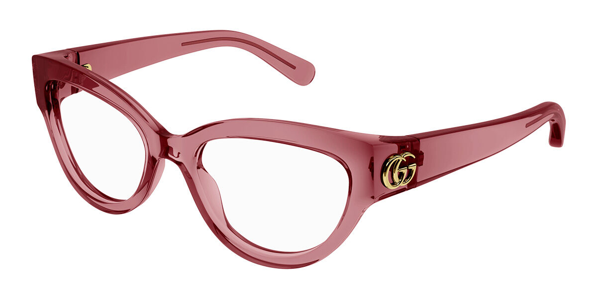 Image of Gucci GG1598O 003 Óculos de Grau Vermelhos Feminino BRLPT