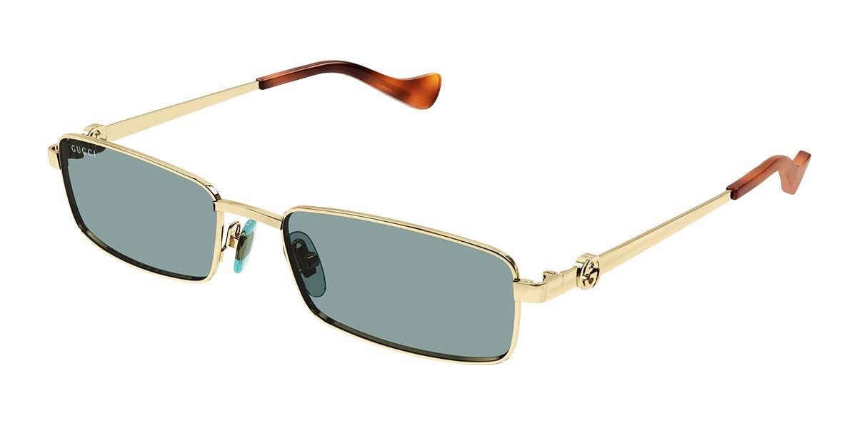 Image of Gucci GG1600S 003 56 Lunettes De Soleil Femme Dorées FR