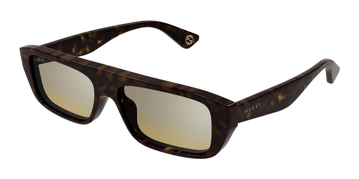 Image of Gucci GG1617S 002 Óculos de Sol Tortoiseshell Masculino BRLPT