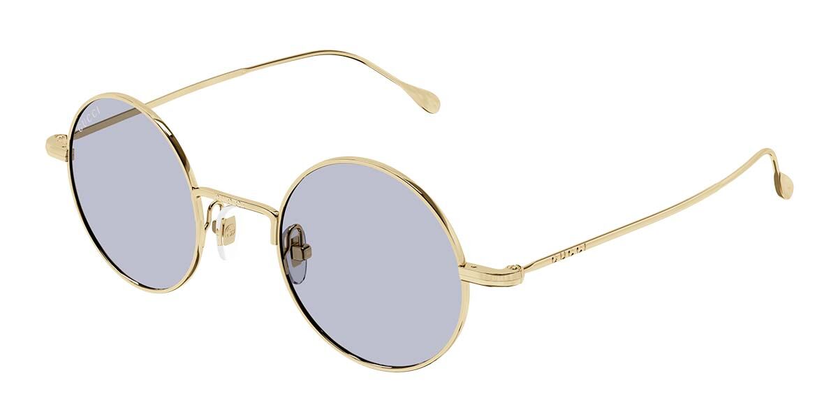 Image of Gucci GG1649S 006 44 Lunettes De Soleil Femme Dorées FR