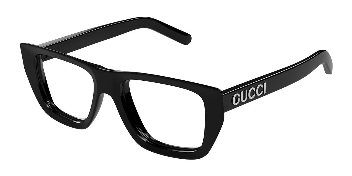 Image of Gucci GG1724O 001 Óculos de Grau Pretos Masculino PRT