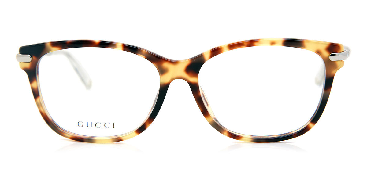 Image of Gucci GG3772/F Asian Fit HRT Óculos de Grau Tortoiseshell Feminino PRT