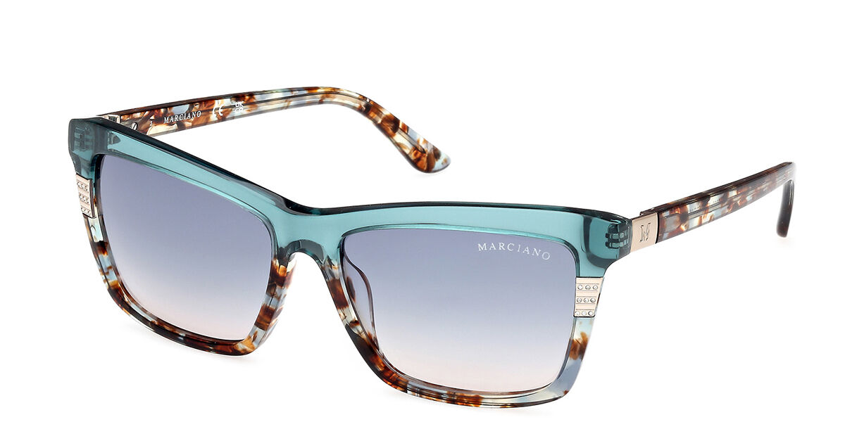 Image of Guess GM00010 87W Óculos de Sol Azuis Feminino PRT