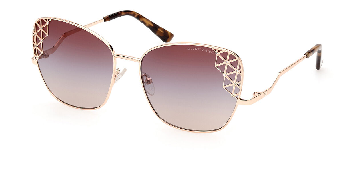 Image of Guess GM0830 28F 61 Lunettes De Soleil Femme Dorées FR