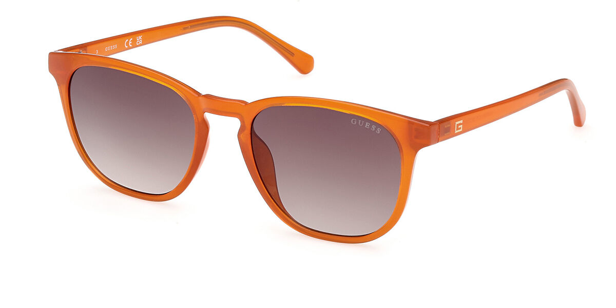 Image of Guess GU00061 42F 53 Lunettes De Soleil Homme Oranges FR