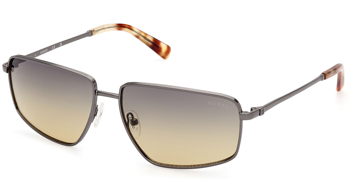 Image of Guess GU00088 06P 62 Lunettes De Soleil Homme Argentées FR