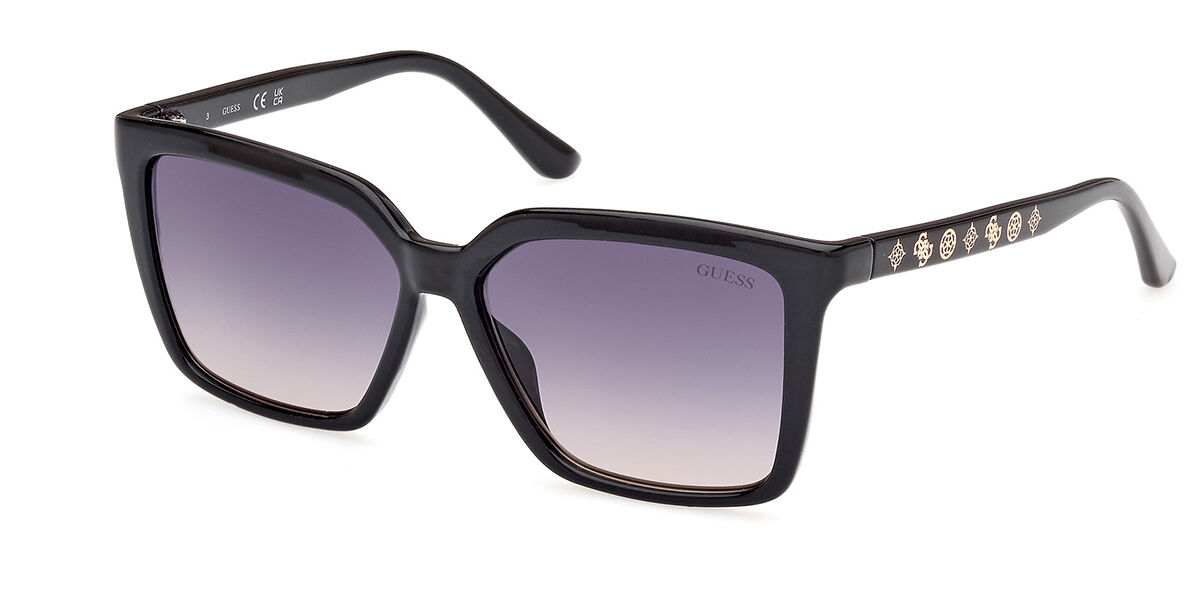 Image of Guess GU00099 01B 55 Lunettes De Soleil Femme Noires FR