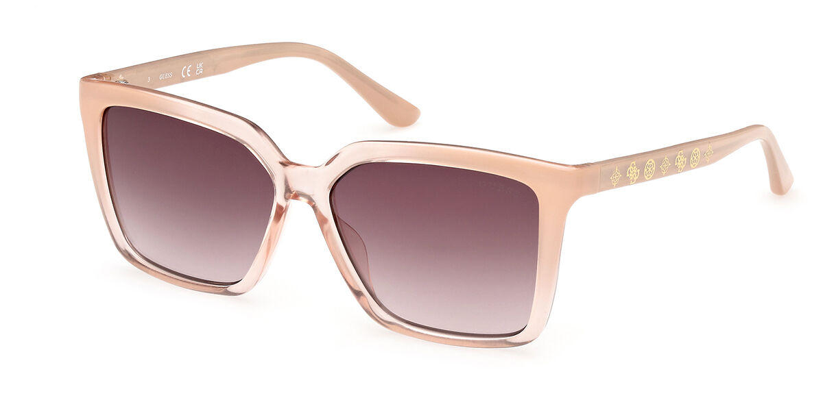 Image of Guess GU00099 25F 55 Lunettes De Soleil Femme Marrons FR