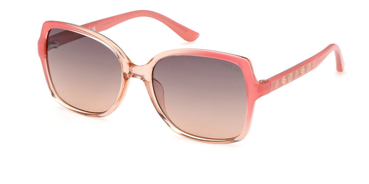 Image of Guess GU00100 74B 55 Lunettes De Soleil Femme Roses FR