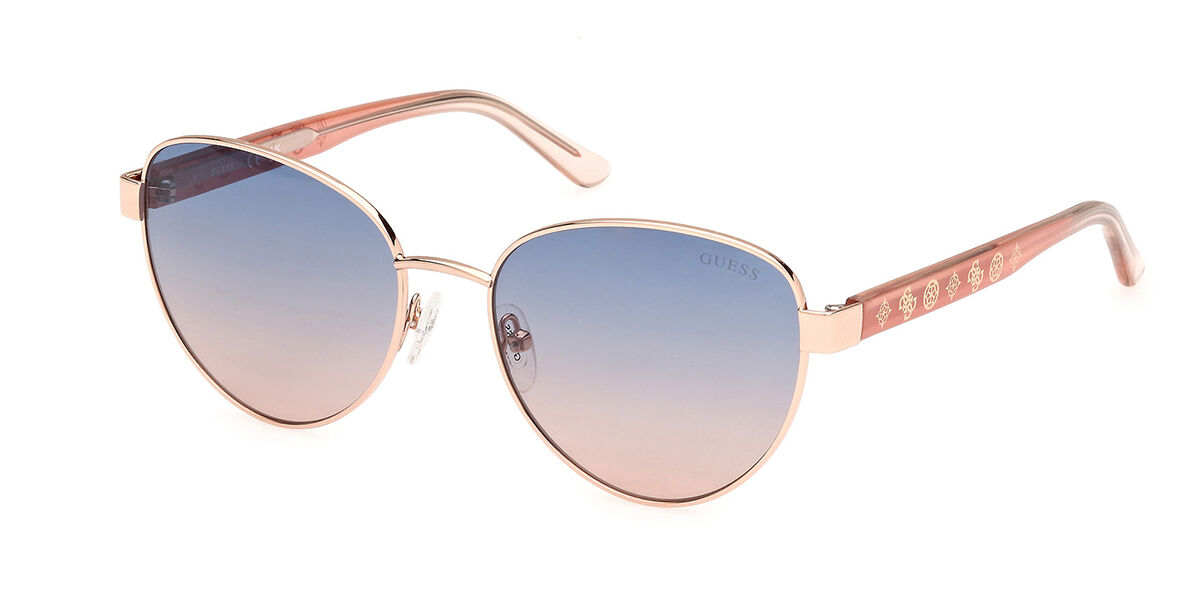 Image of Guess GU00101 28W Óculos de Sol Dourados Feminino PRT