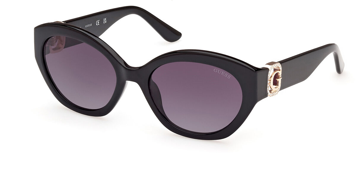 Image of Guess GU00104 01B Óculos de Sol Feminino Pretos BRLPT