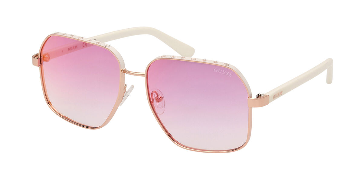 Image of Guess GU00107 21Z Óculos de Sol Dourados Feminino BRLPT