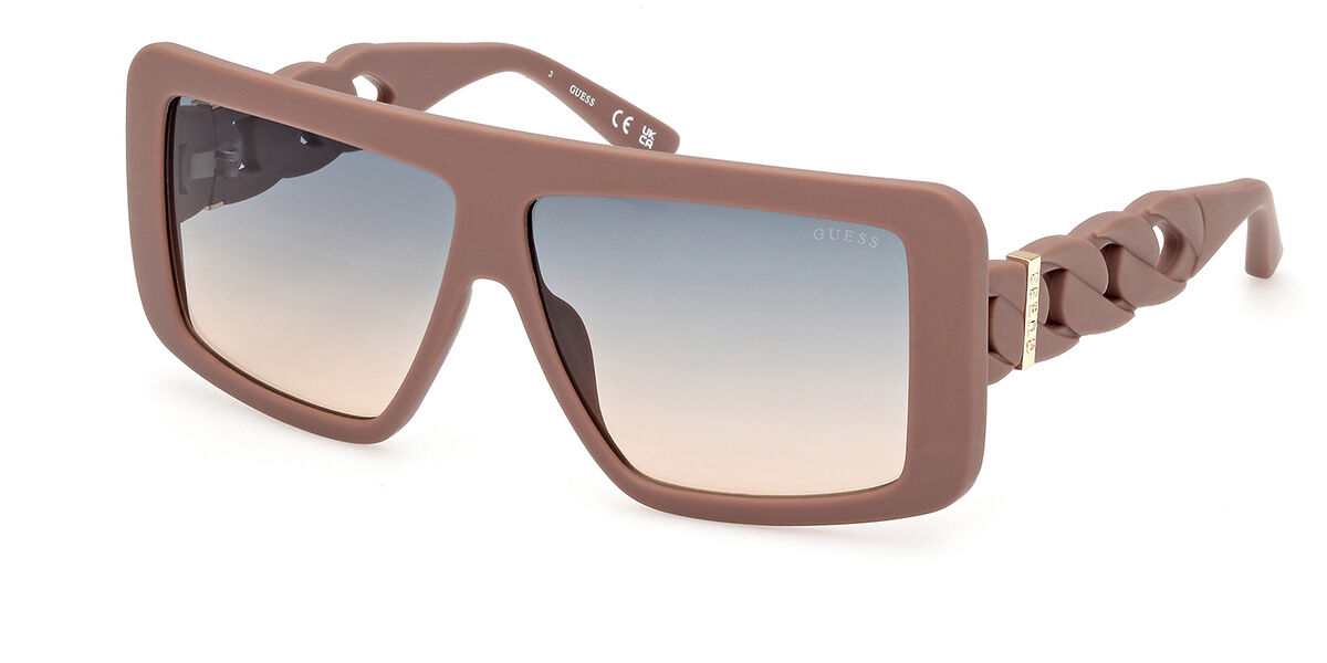 Image of Guess GU00109 58P Óculos de Sol Feminino Marrons BRLPT