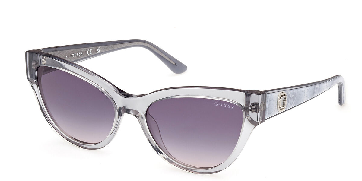 Image of Guess GU00112 20B 56 Lunettes De Soleil Femme Grises FR