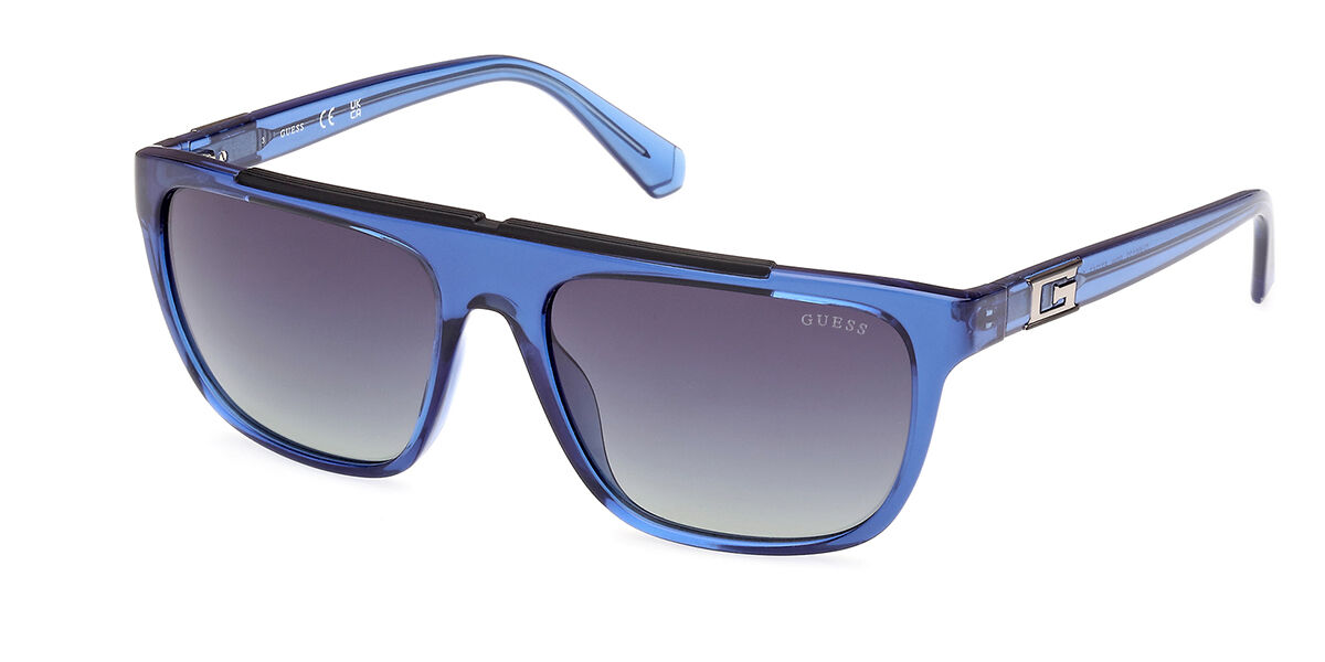 Image of Guess GU00122 90W Óculos de Sol Azuis Masculino PRT