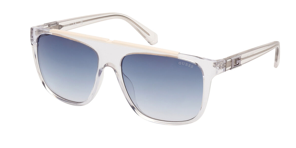 Image of Guess GU00123 26W 58 Lunettes De Soleil Homme Transparentes FR