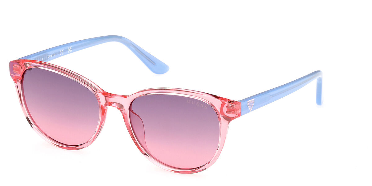 Image of Guess GU00126 Enfant 72Z 49 Lunettes De Soleil Enfant Roses FR