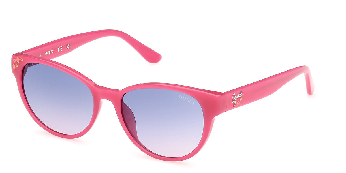 Image of Guess GU00128 Enfant 72Z 49 Lunettes De Soleil Enfant Roses FR