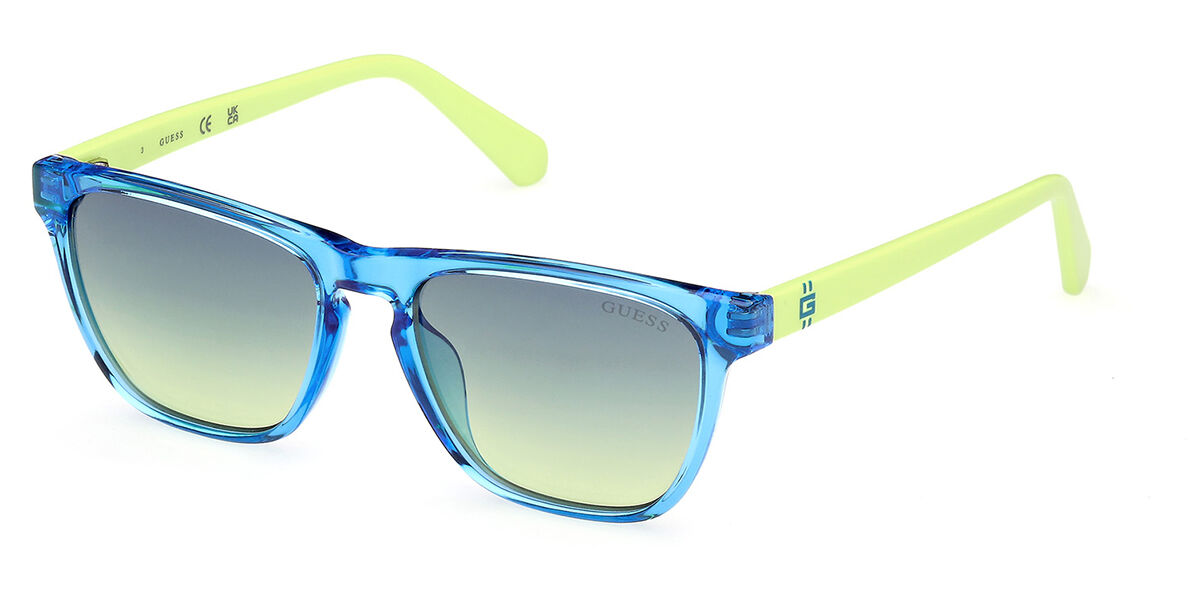 Image of Guess GU00129 Enfant 90W 49 Lunettes De Soleil Enfant Bleues FR