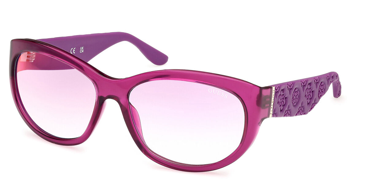 Image of Guess GU00131 81Z Óculos de Sol Purple Feminino PRT