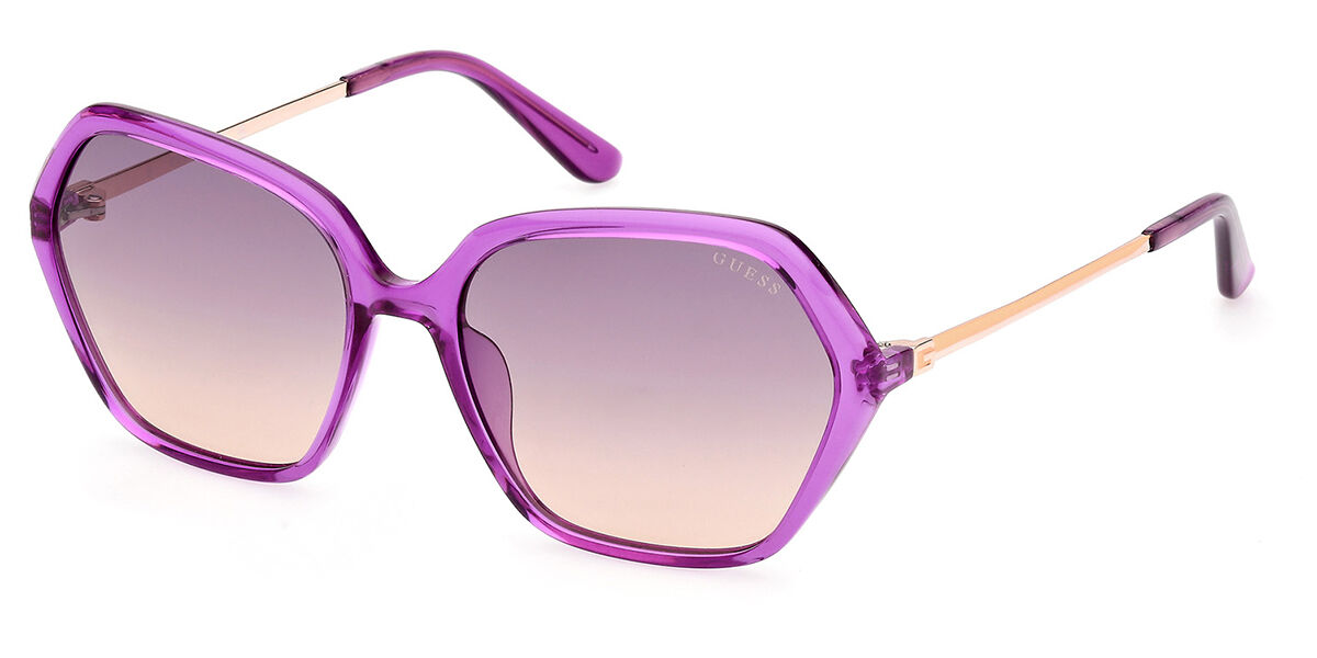 Image of Guess GU00134 81Z Óculos de Sol Purple Feminino PRT