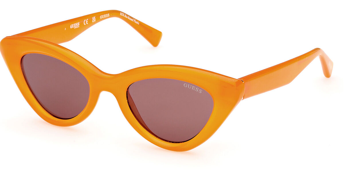 Image of Guess GU00137 44E 50 Lunettes De Soleil Homme Oranges FR