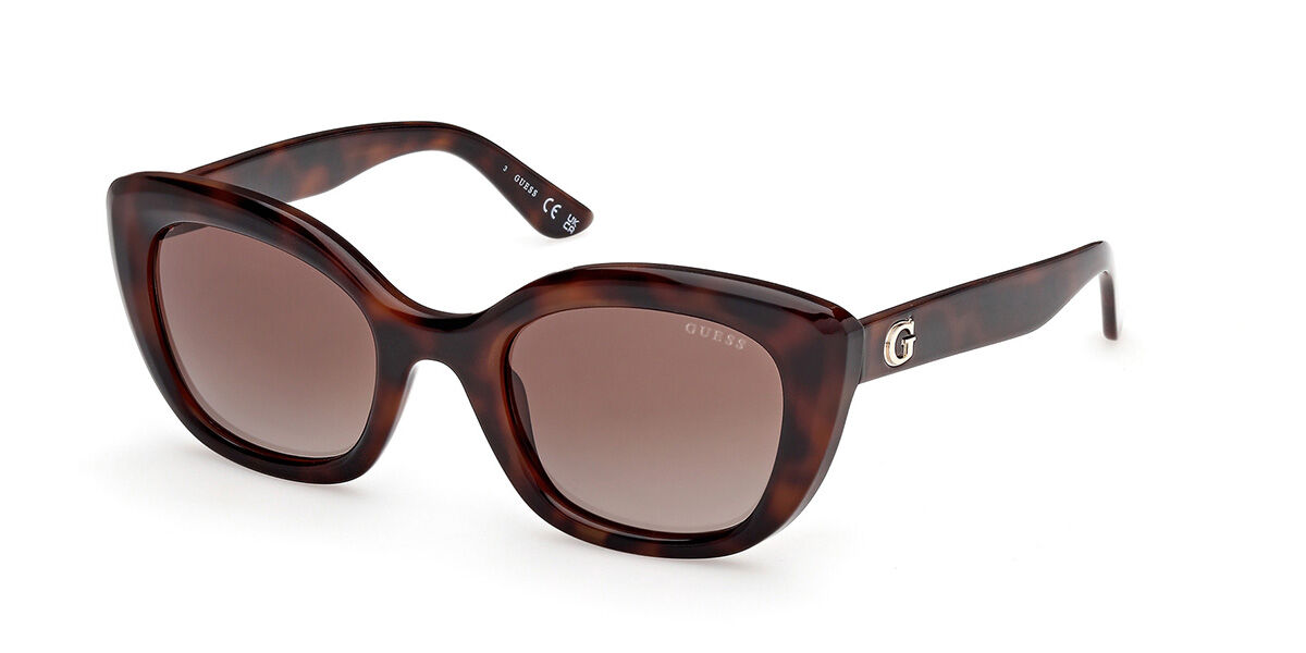 Image of Guess GU00196 52F 51 Lunettes De Soleil Femme Tortoiseshell FR