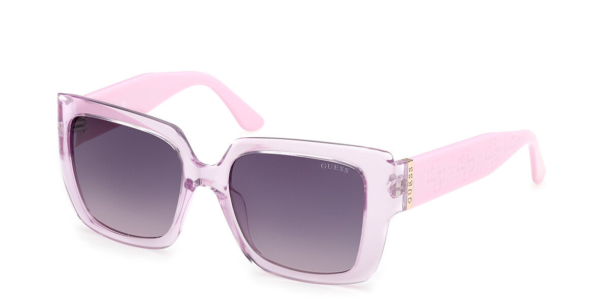 Image of Guess GU00200 78Z 53 Lunettes De Soleil Femme Purple FR