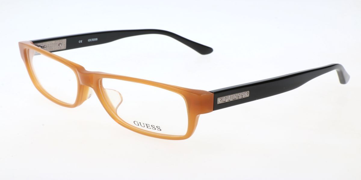 Image of Guess GU1766-A Asian Fit K14 Óculos de Grau Marrons Masculino PRT