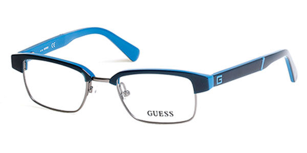 Image of Guess GU1905 090 Óculos de Grau Azuis Masculino PRT