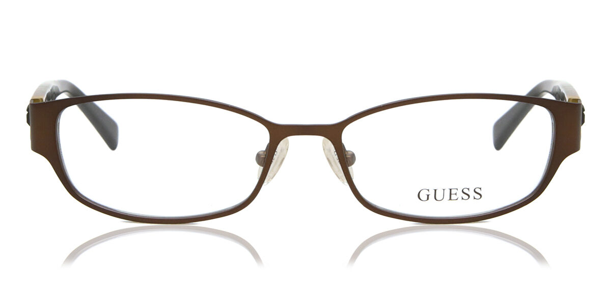 Image of Guess GU2412 BRN Óculos de Grau Marrons Feminino BRLPT