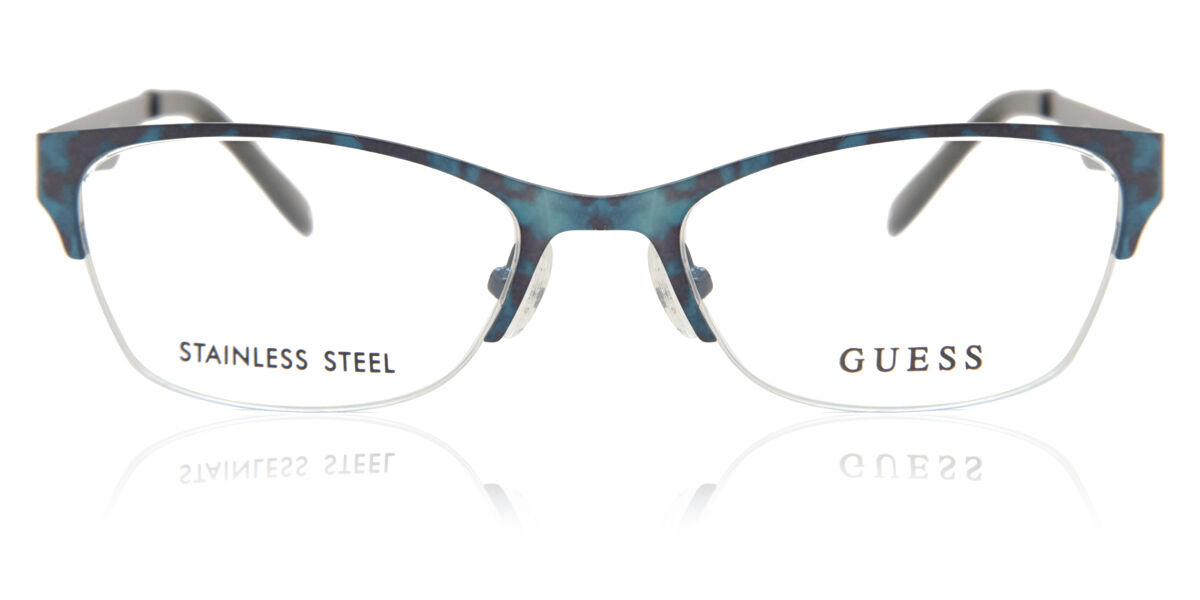 Image of Guess GU2469 S13 Óculos de Grau Azuis Masculino BRLPT