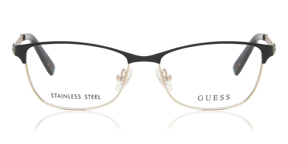 Image of Guess GU2512 005 Óculos de Grau Pretos Feminino BRLPT