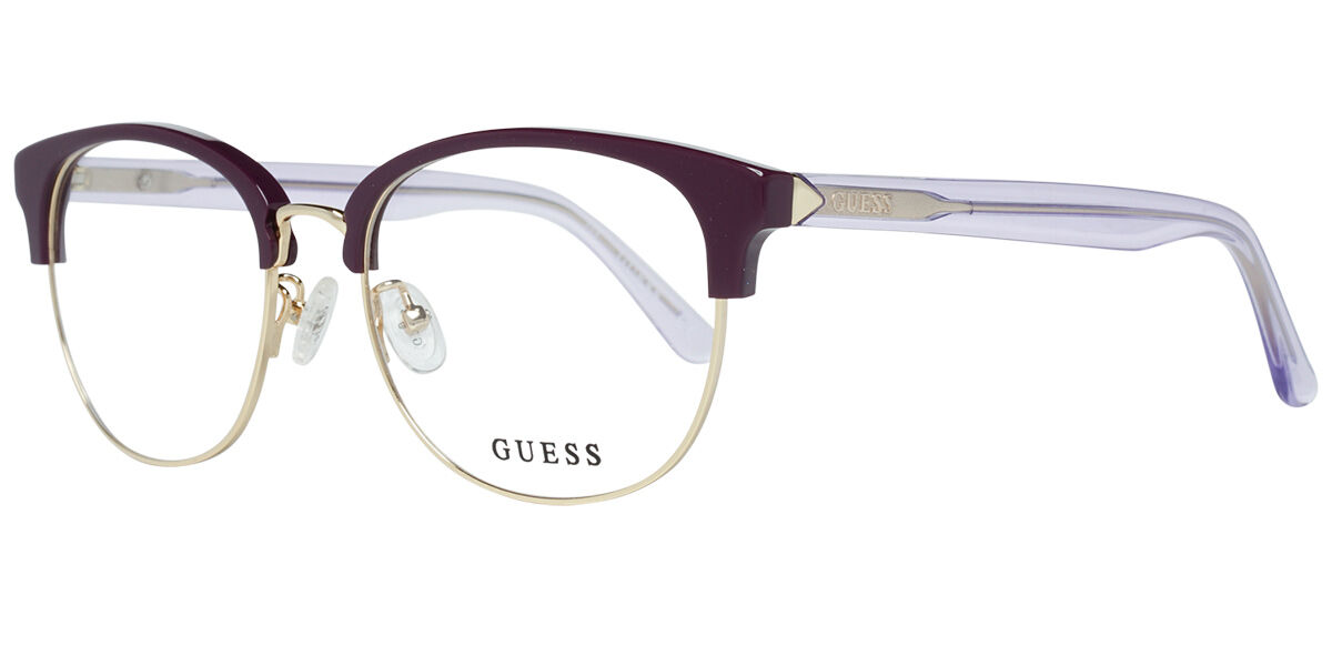 Image of Guess GU2637-D Formato Asiático 081 Óculos de Grau Purple Feminino BRLPT