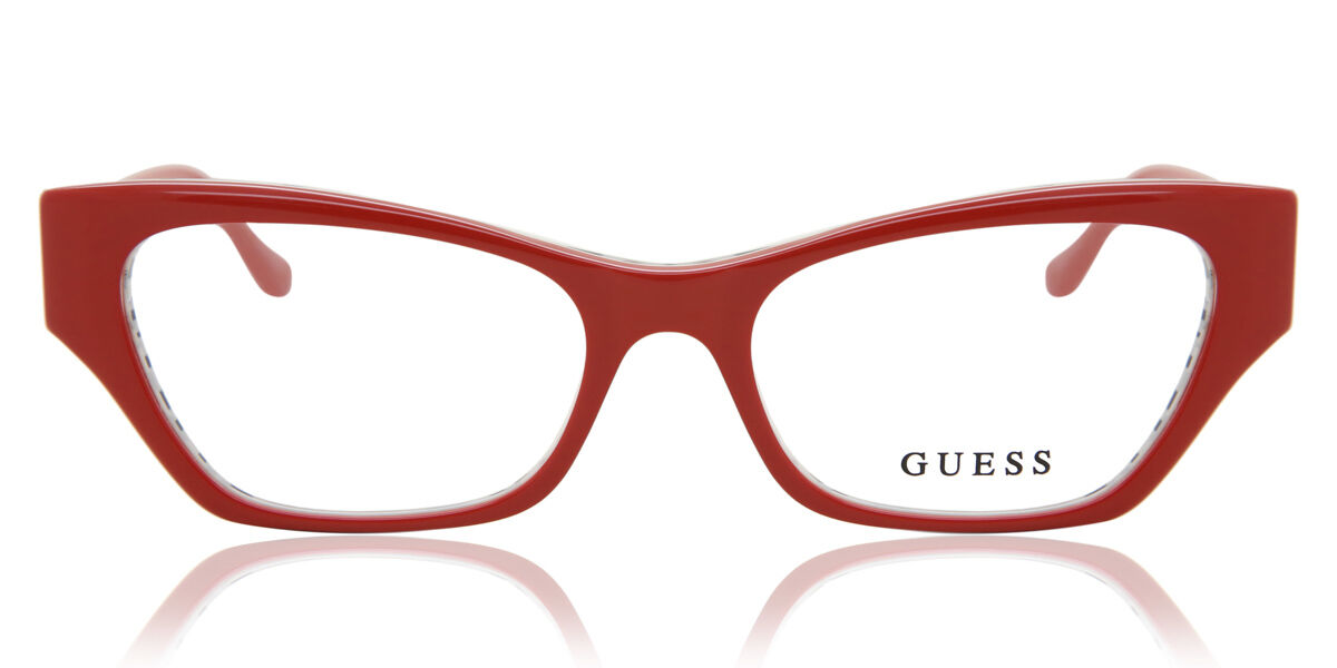 Image of Guess GU2747 066 Óculos de Grau Vermelhos Feminino BRLPT