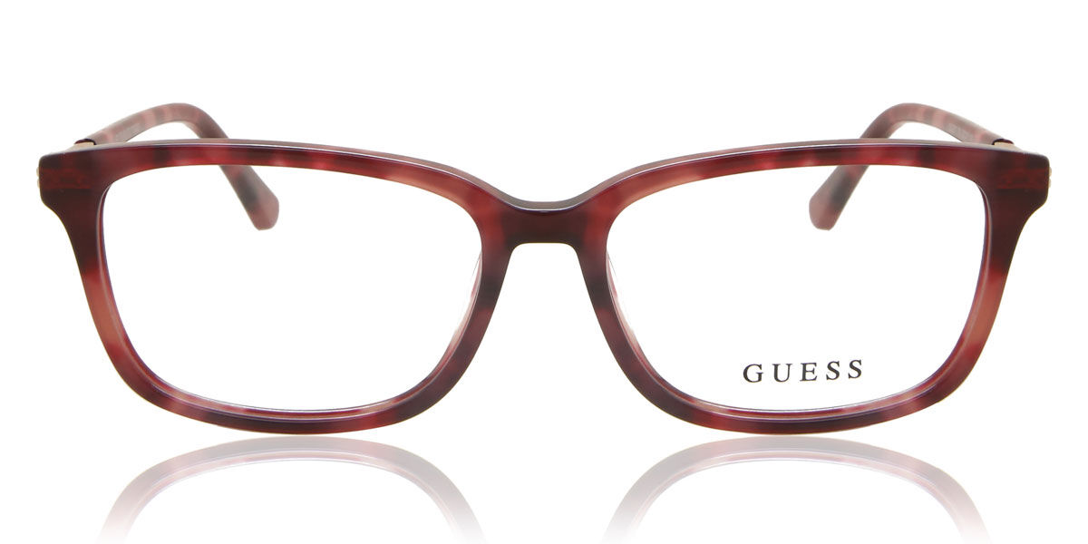 Image of Guess GU2907 071 Óculos de Grau Vermelhos Feminino BRLPT