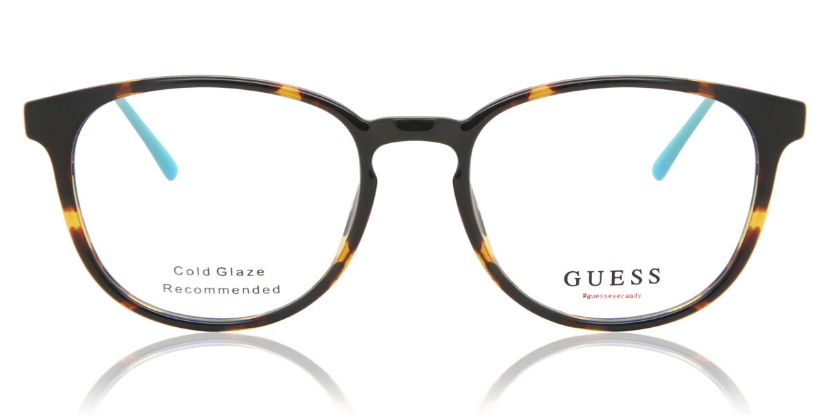 Image of Guess GU3009 050 Óculos de Grau Tortoiseshell Masculino BRLPT