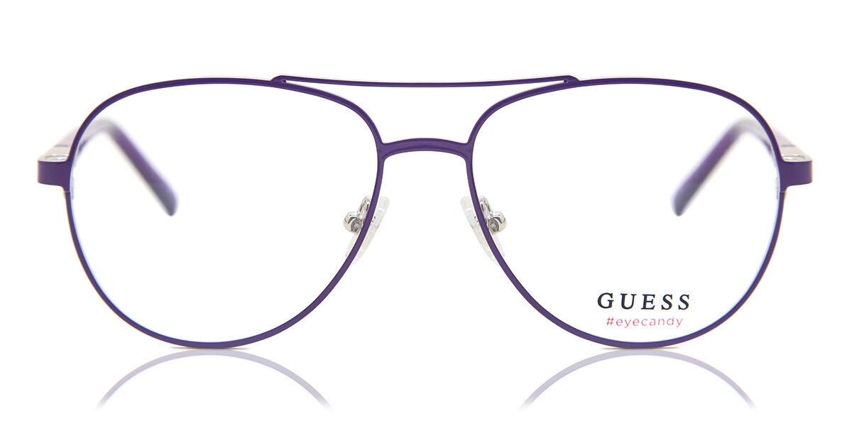 Image of Guess GU3029 083 Óculos de Grau Purple Masculino BRLPT
