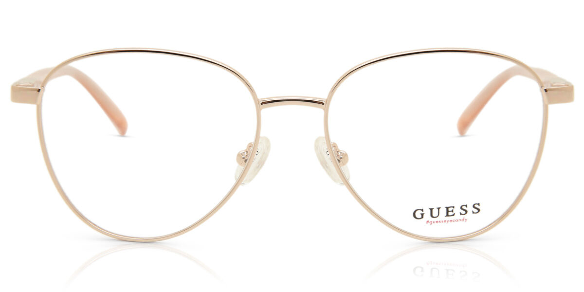 Image of Guess GU3037 028 Óculos de Grau Dourados Masculino PRT