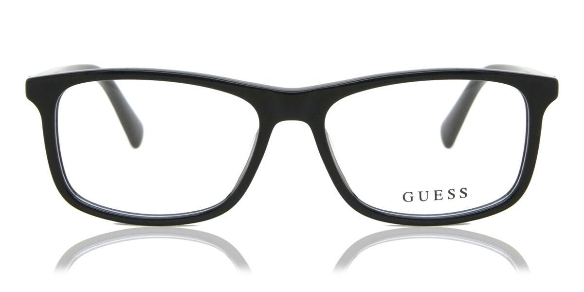 Image of Guess GU50054 001 Óculos de Grau Pretos Masculino PRT