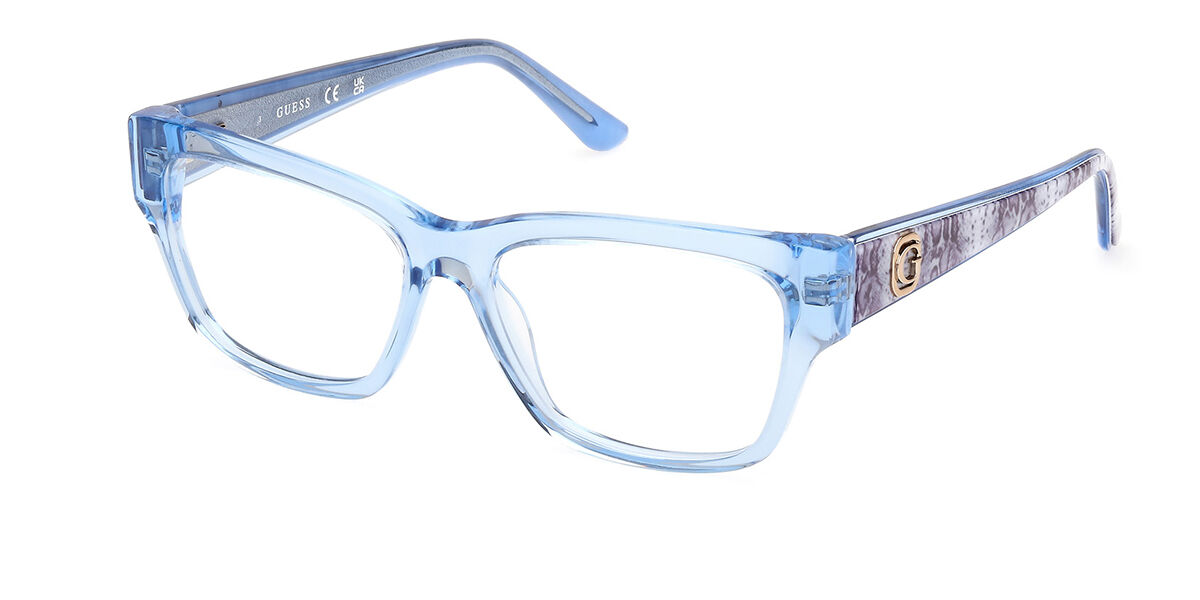 Image of Guess GU50126 084 Óculos de Grau Azuis Feminino PRT