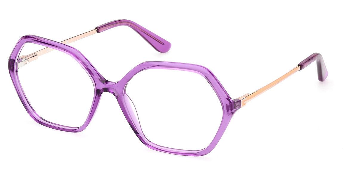 Image of Guess GU50149 081 Óculos de Grau Purple Feminino PRT