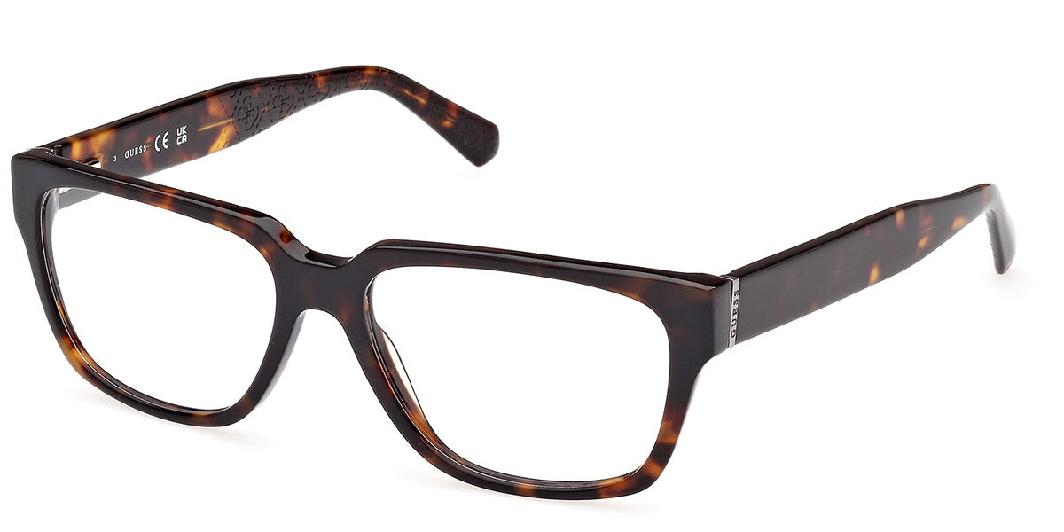 Image of Guess GU50150 052 Óculos de Grau Tortoiseshell Masculino PRT