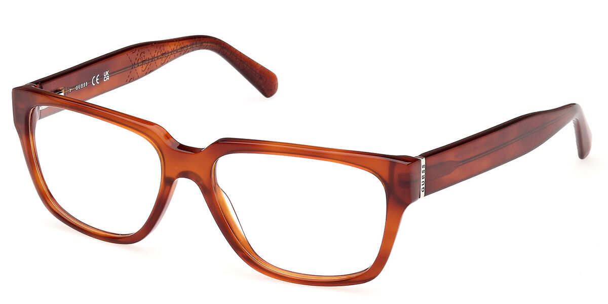 Image of Guess GU50150 053 Óculos de Grau Tortoiseshell Masculino PRT